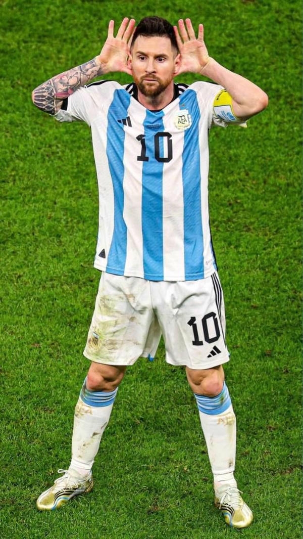 Hình ảnh Messi đầy cảm hứng