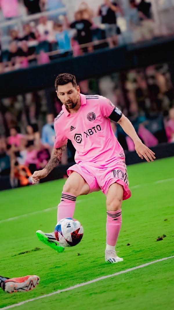 Hình ảnh Messi đầy đam mê