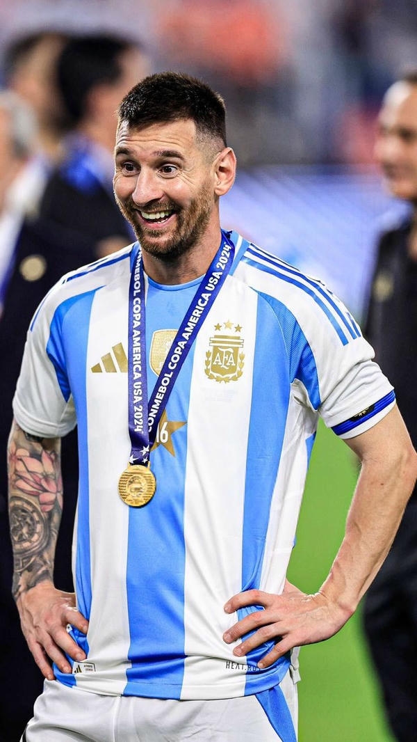 Hình ảnh Messi đầy khí chất