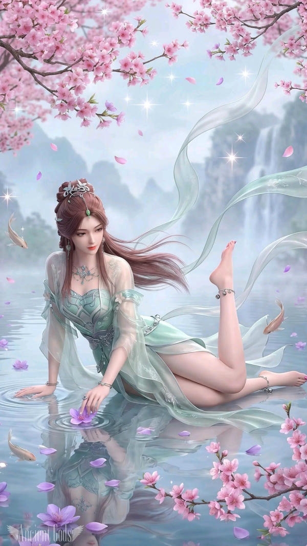 Hình anime xinh đẹp dịu dàng