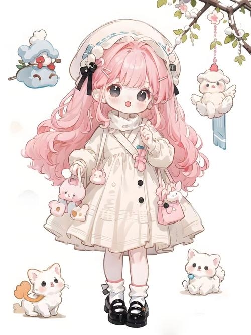Hình nền anime chibi đầy màu sắc vui nhộn