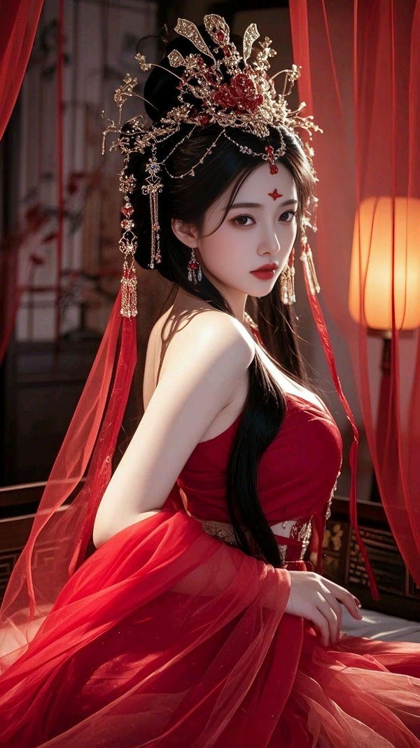 Hình nền girl Trung Quốc đầy chất thơ.