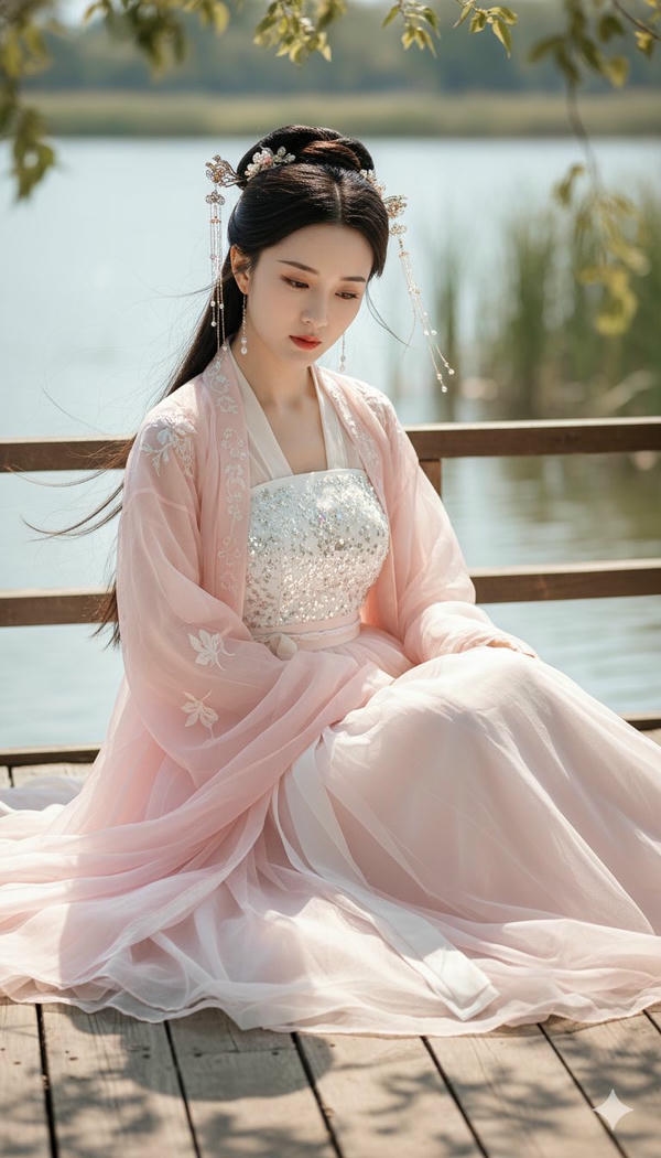 Mỹ nhân cổ trang ánh mắt mơ