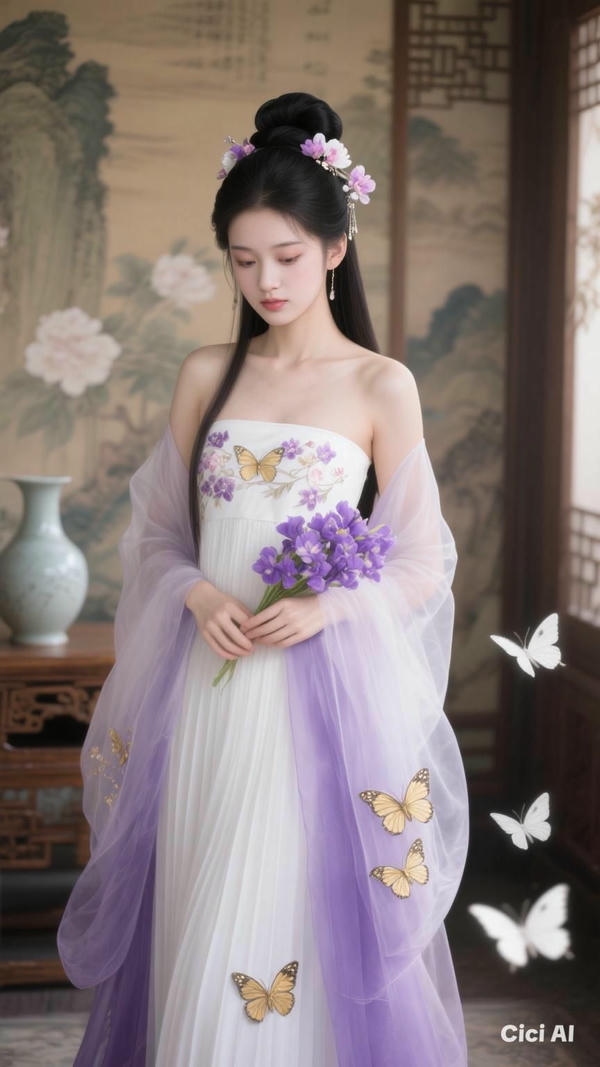 Mỹ nhân cổ trang đầy duyên dáng