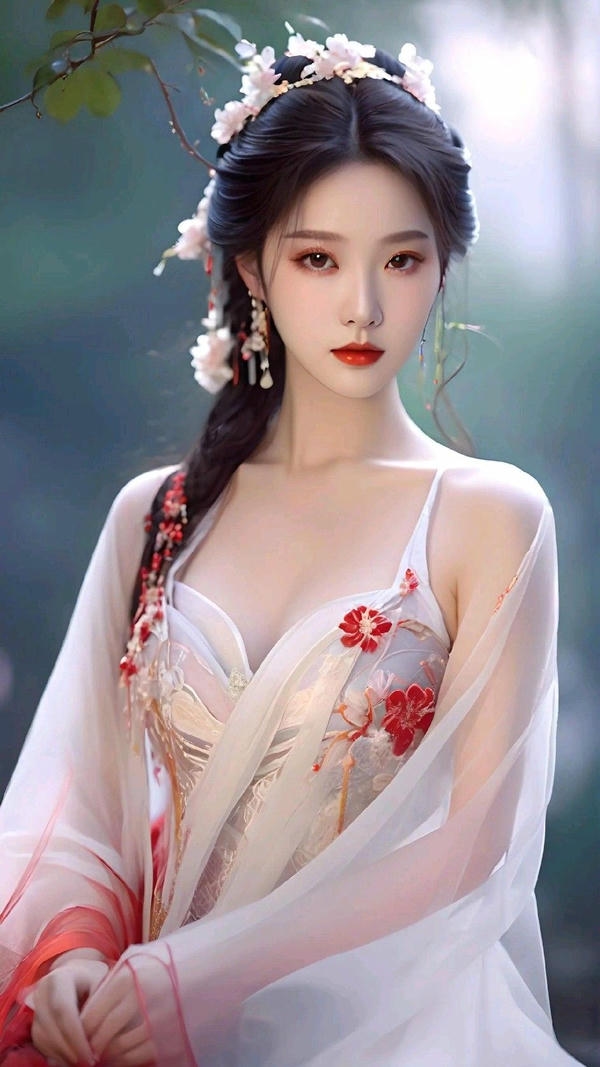 Nàng cổ trang duyên dáng nhẹ nhàng