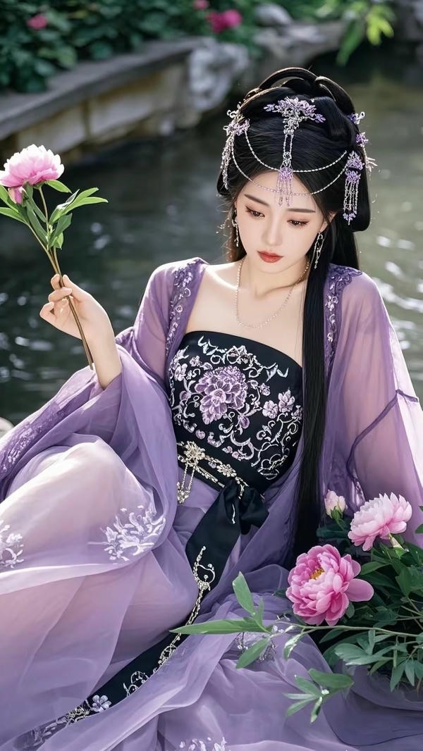 Nàng cổ trang xinh đẹp kiêu sa
