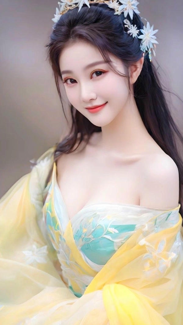 Nàng cổ trang xinh đẹp nhẹ nhàng