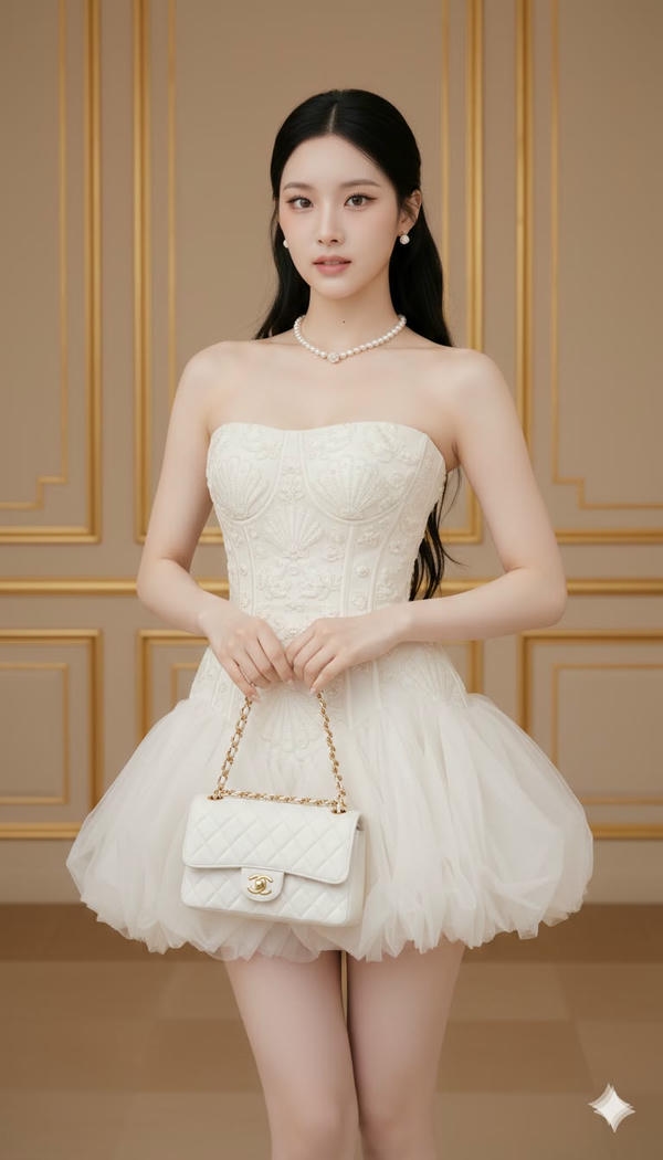 Người mẫu châu Á thanh tú