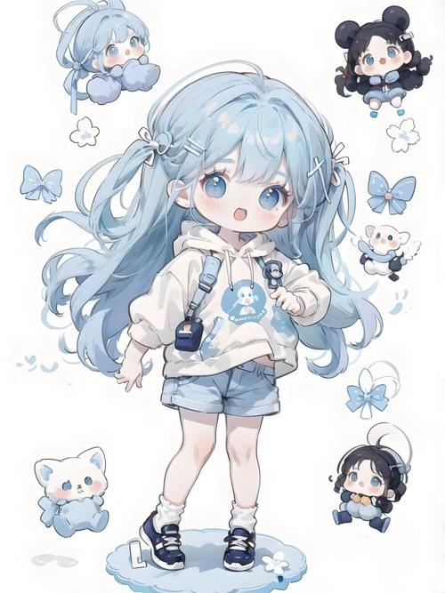 Nhân vật chibi nhỏ xinh tạo cảm giác dễ chịu.