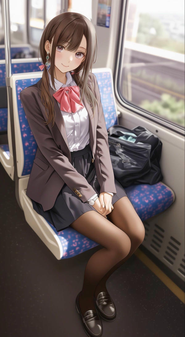 Nụ cười anime thật tươi.