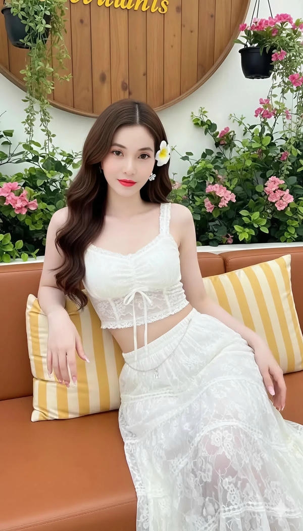 Nụ cười rạng rỡ gái Việt