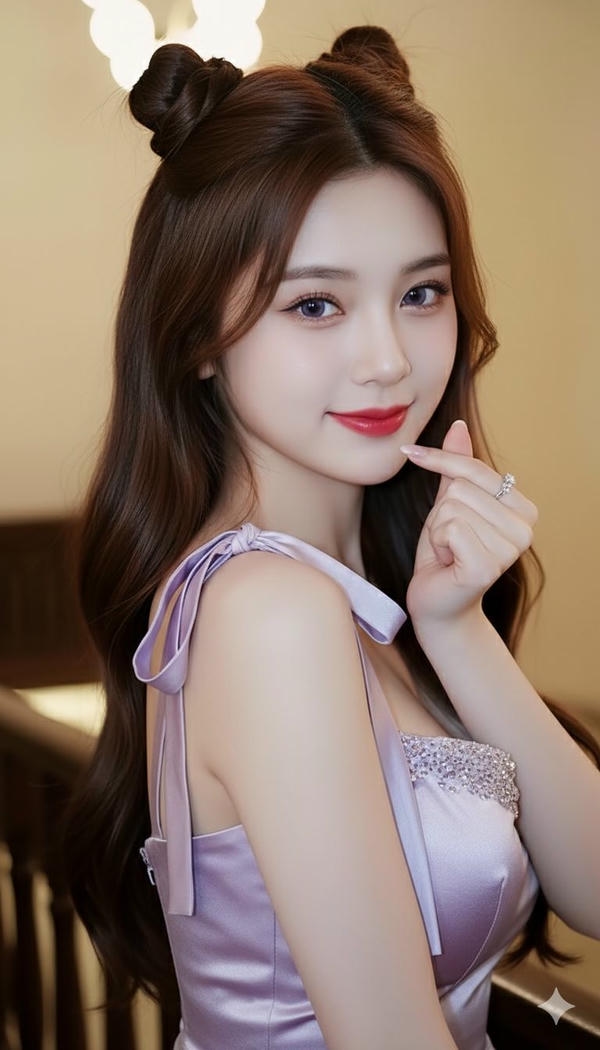 Nữ thần đẹp ánh nhìn cuốn hút