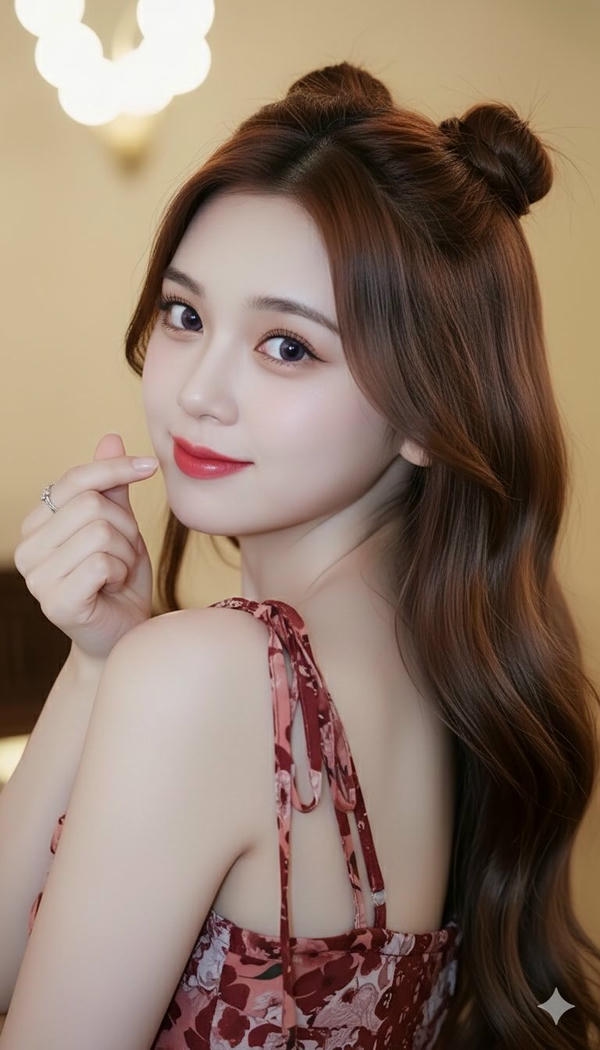 Nữ thần xinh đẹp nét dịu dàng
