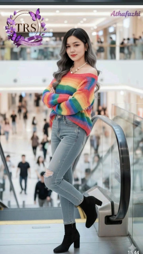 Thần thái nổi bật giữa đám đông