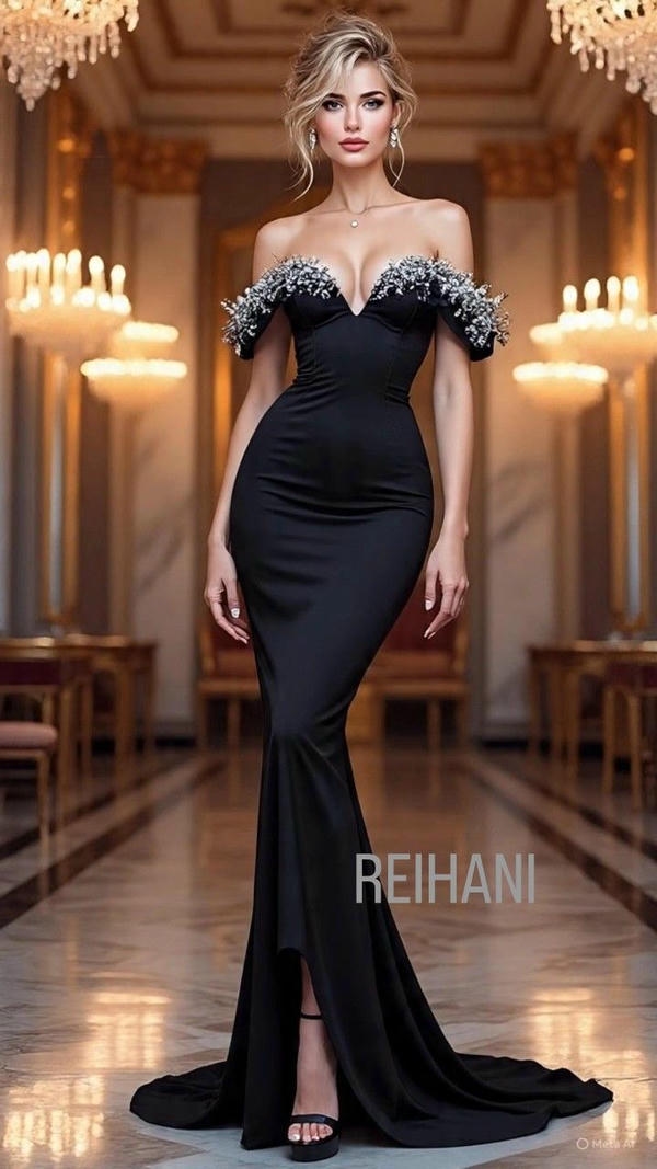 Váy dạ hội mang nét đẹp sang chảnh.