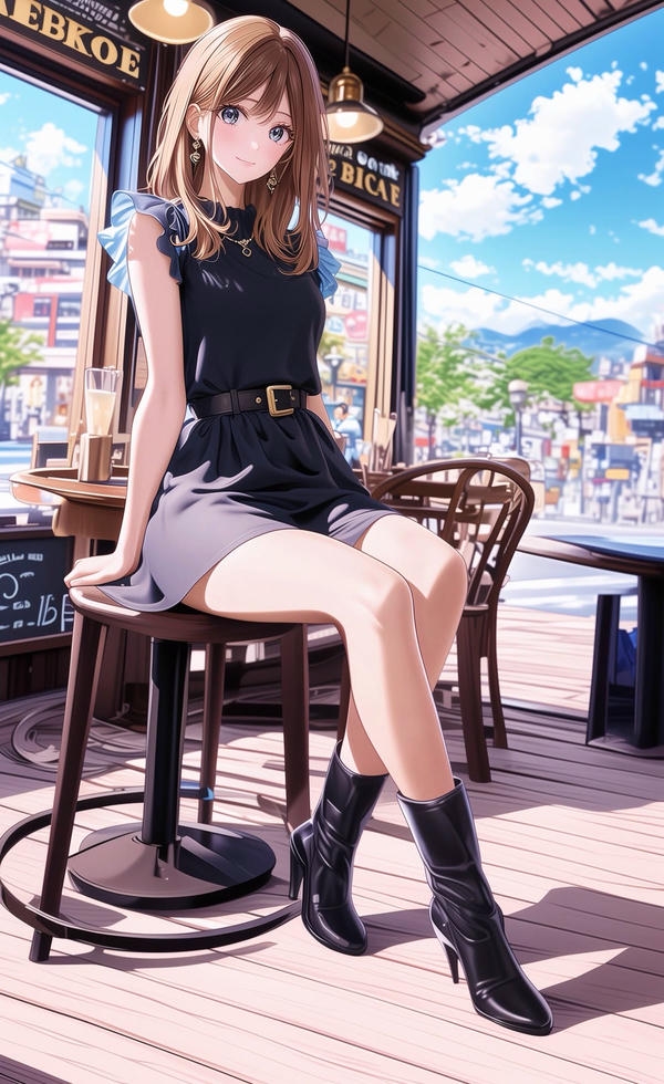 Vẻ đẹp anime thật đáng yêu.