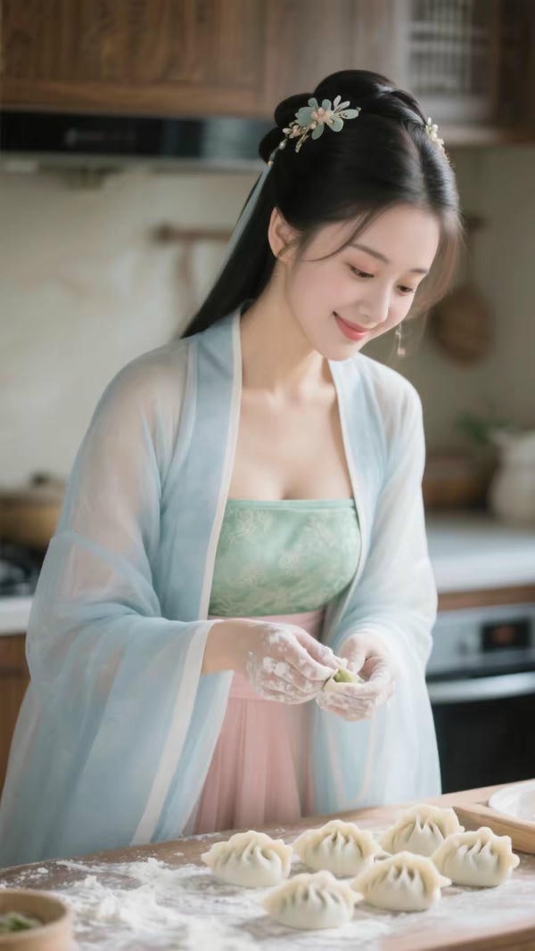 Vẻ đẹp cổ trang đầy quyến rũ