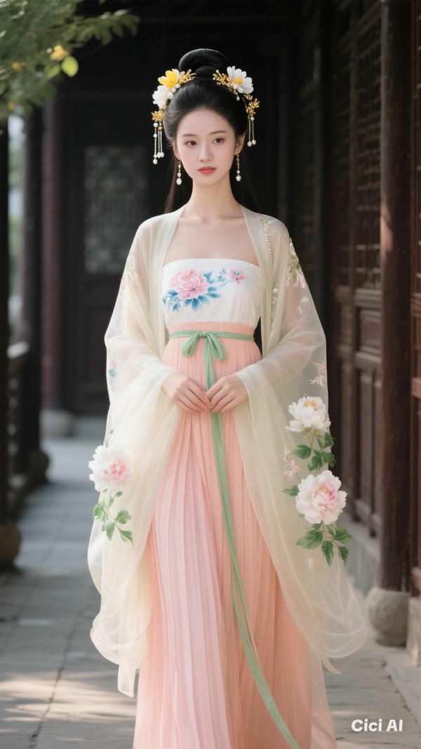 Hình ảnh cổ trang nhẹ nhàng và xinh đẹp.