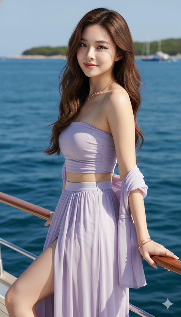 Mỹ nhân Hàn Quốc cute rạng rỡ.