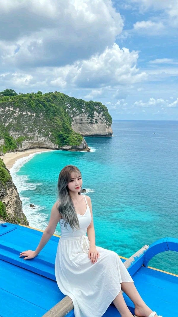 Mỹ nhân Hàn Quốc cute tươi tắn.