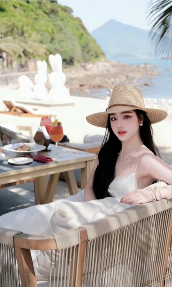 Mỹ nhân Hàn Quốc đáng yêu tự nhiên.
