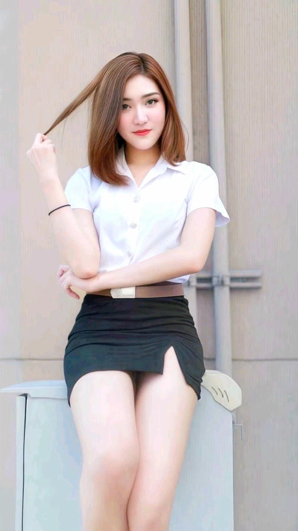 Mỹ nhân Hàn Quốc nụ cười tươi.