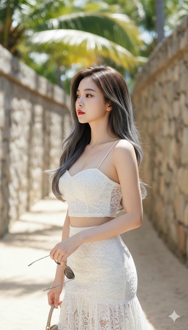 Mỹ nhân Hàn Quốc nụ cười xinh xắn.