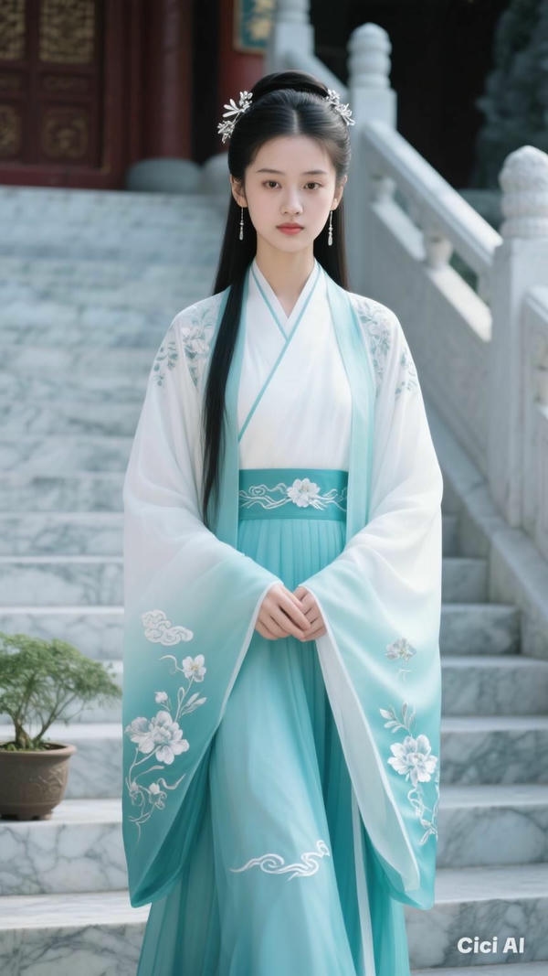 Mỹ nhân cổ trang có phong cách duyên dáng.
