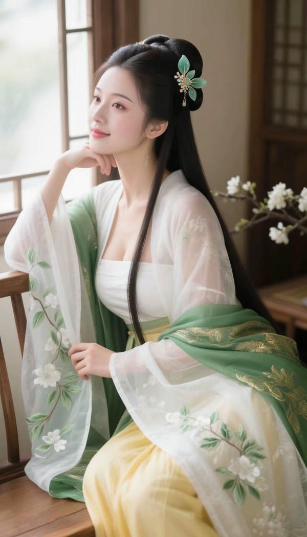 Mỹ nhân cổ trang mang nét đẹp thuần khiết.