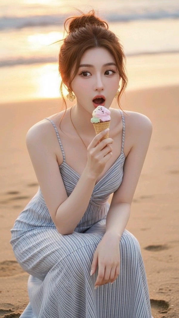 Mỹ nhân hiện đại luôn nổi bật.