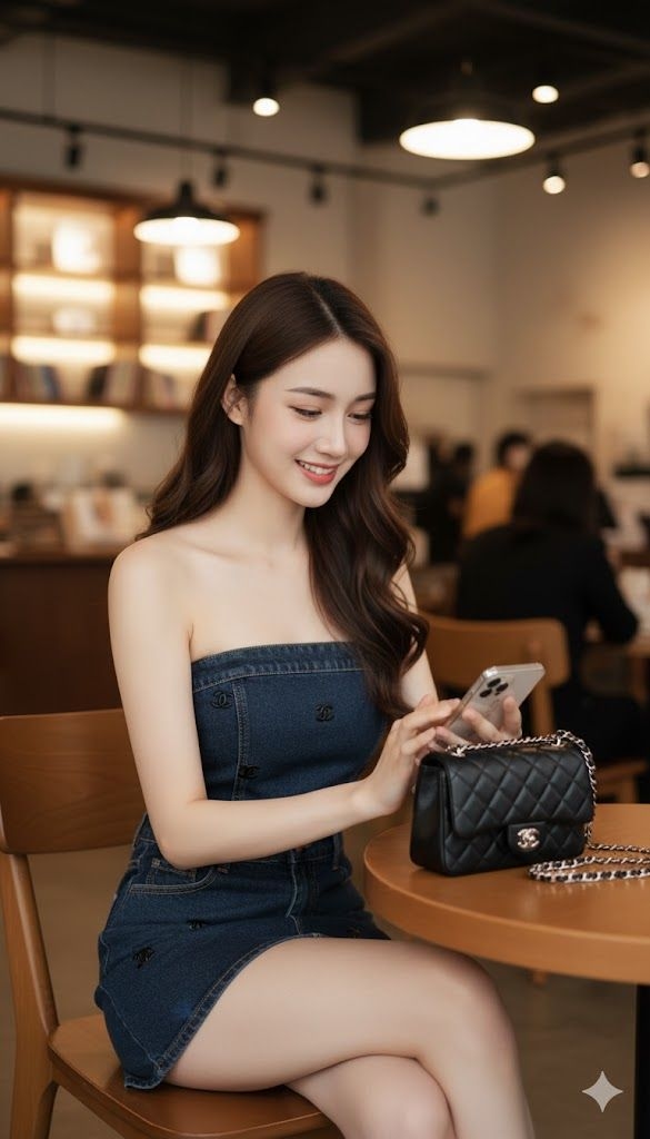 Người mẫu châu Á đầy sức hút.