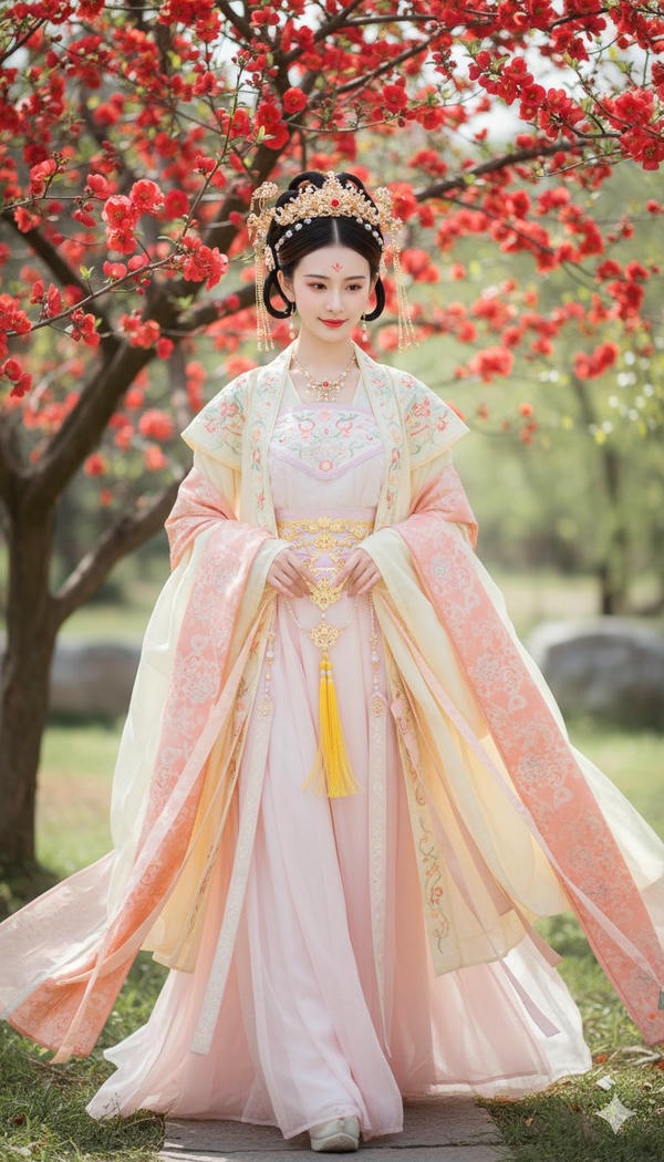 Nhan sắc cổ trang dịu dàng, cuốn hút.